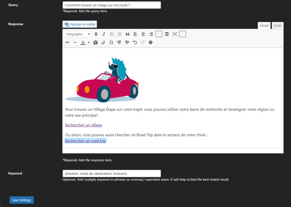 Wiki quizz project